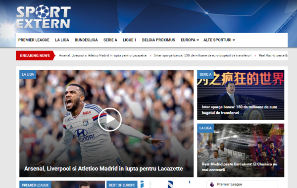 Frames Media Network a dezvoltat un nou site de sport