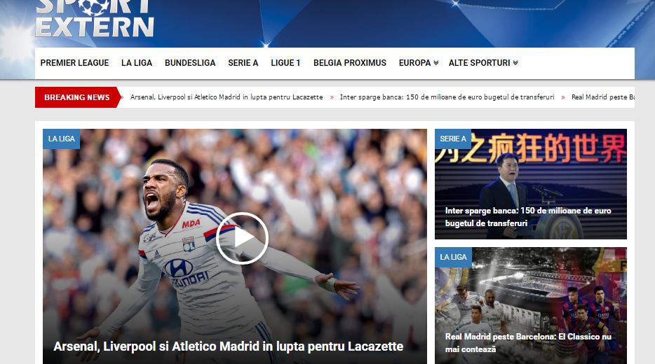 Frames Media Network a dezvoltat un nou site de sport