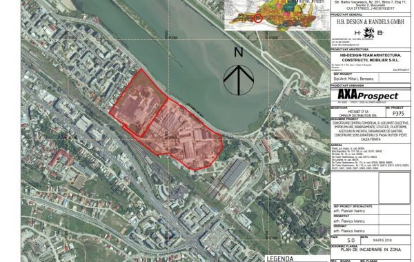 Planul noului mall din Pitești, lansat în dezbatere publică de un SRL din București