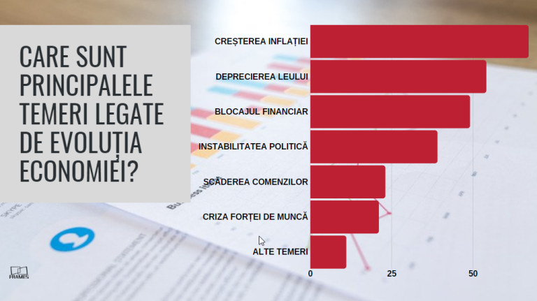 Analiză Frames: Instabilitatea politică, alături de inflație și cursul euro, în topul temerilor investitorilor Analiză Frames: Instabilitatea politică, alături de inflație și cursul euro, în topul temerilor investitorilor