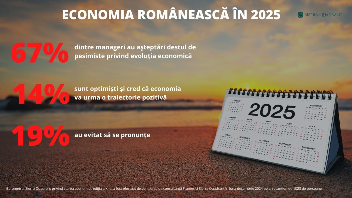 2025, anul înghețului în economia românească. 2 din 3 antreprenori nu vor face investiții semnificative în acest an